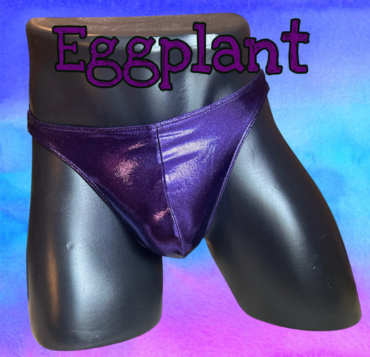 Eggplant Thong